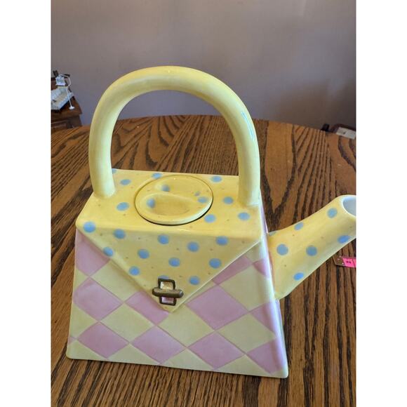 Vintage Silvestri "Let's Do Lunch" Teapot with Lid - Picture 1 of 6